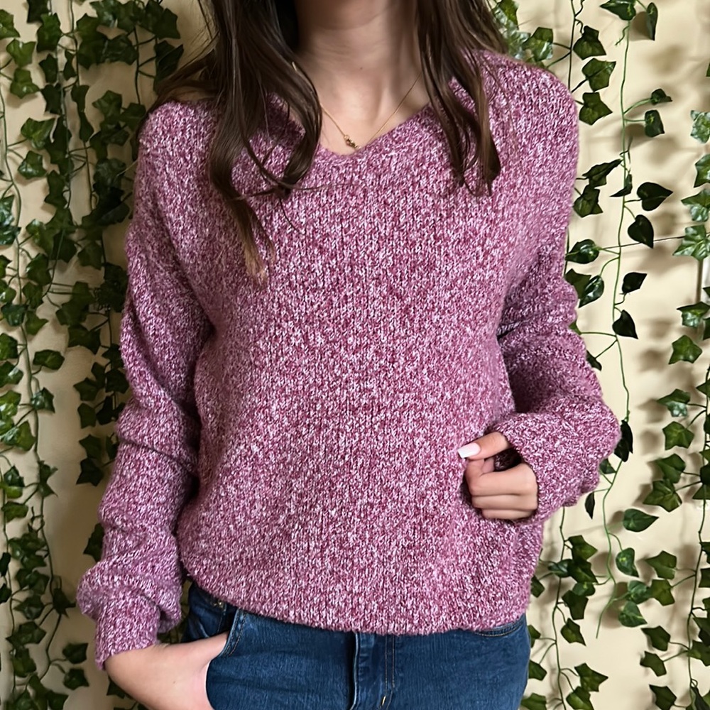 Abercrombie & Fitch Back Zipper Sweater